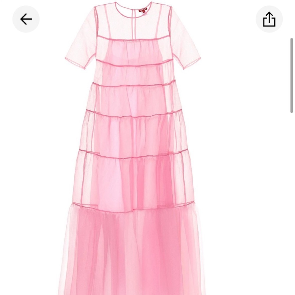 STAUD
Hyacinth Tiered Organza Dress